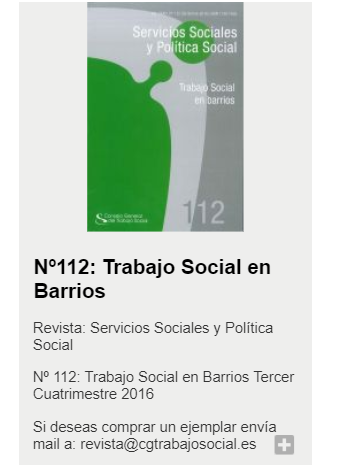 Trabajo Social en barrios 